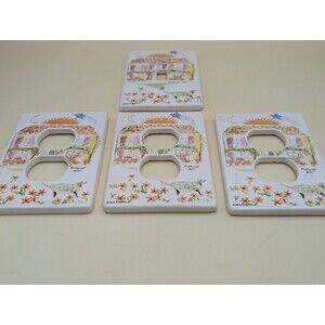 Pfaltzgraff Secrets of Pistoulet Ceramic Outlet Cover Plates Jana Kolpen Lot 4